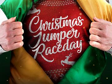 christmas jumper raceday artwork