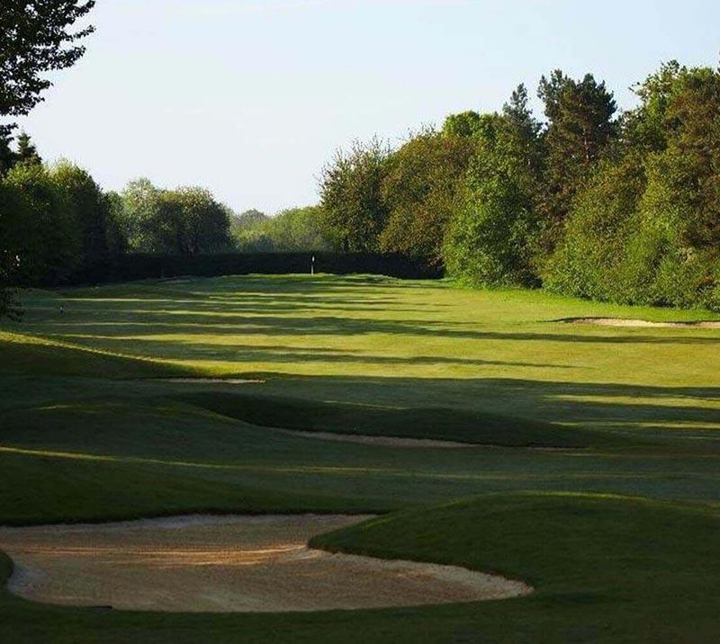 view of green at lingfield golf course