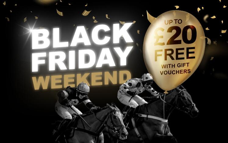 Treat someone with a black friday gift voucher to enjoy live horse racing at Lingfield Park Racecourse. A unique gift 