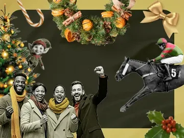 lingfield park christmas warm up 2025 artwork
