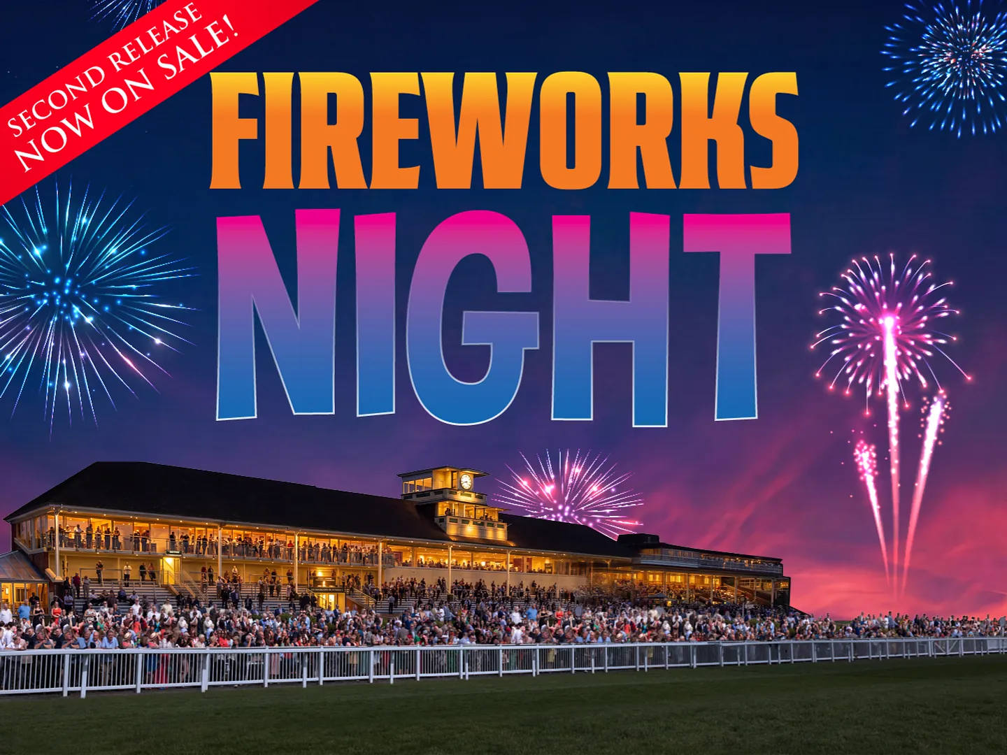 lingfield park racecourse fireworks night 2026 artwork