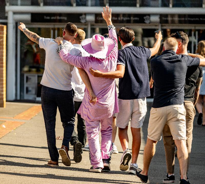 Stag do at the races