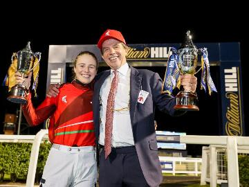 Saffie Osborne and Jamie Osborne