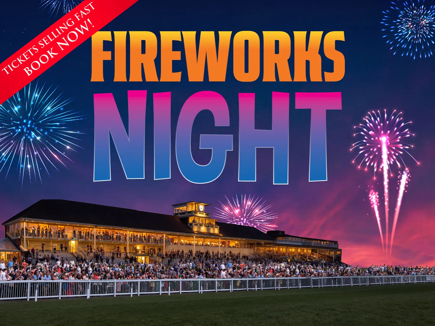 fireworks night at lingfield park racecourse 2026
