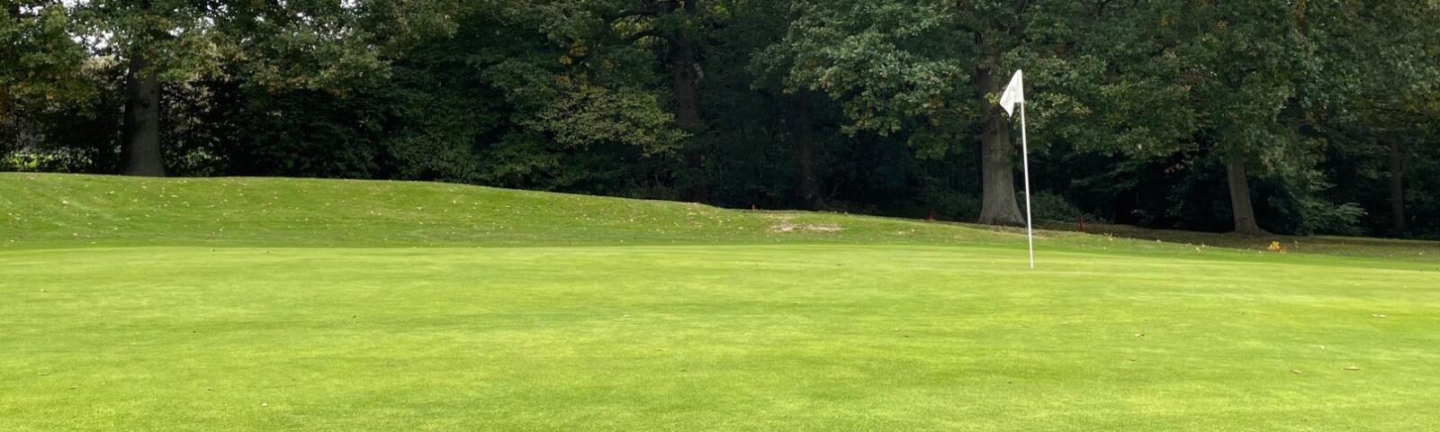 The 18 hole Golf Course at Lingfield Park, Surrey