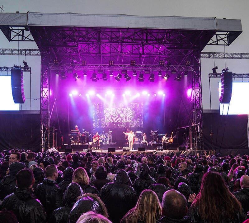 Craig David performing Live at an ARC Music Live Event.