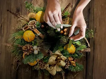 Christmas Wreath Making