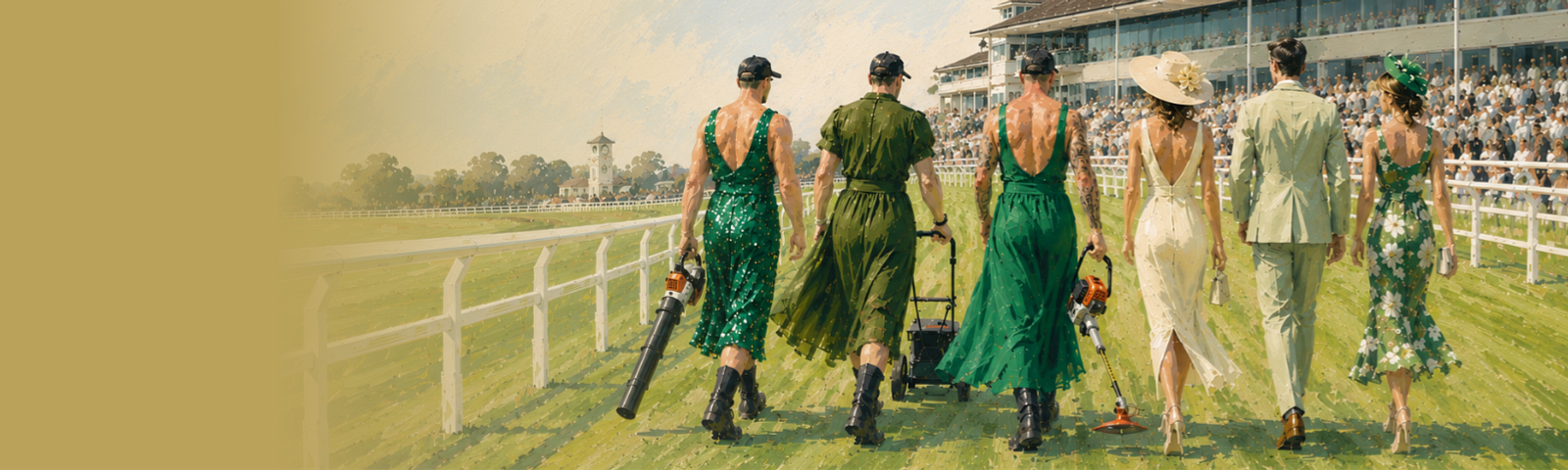 Green Dress Wednesday Ladies Day